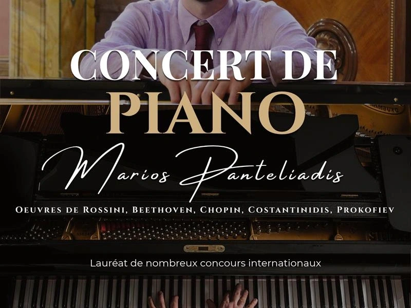 Concert de piano : Marios Panteliadis