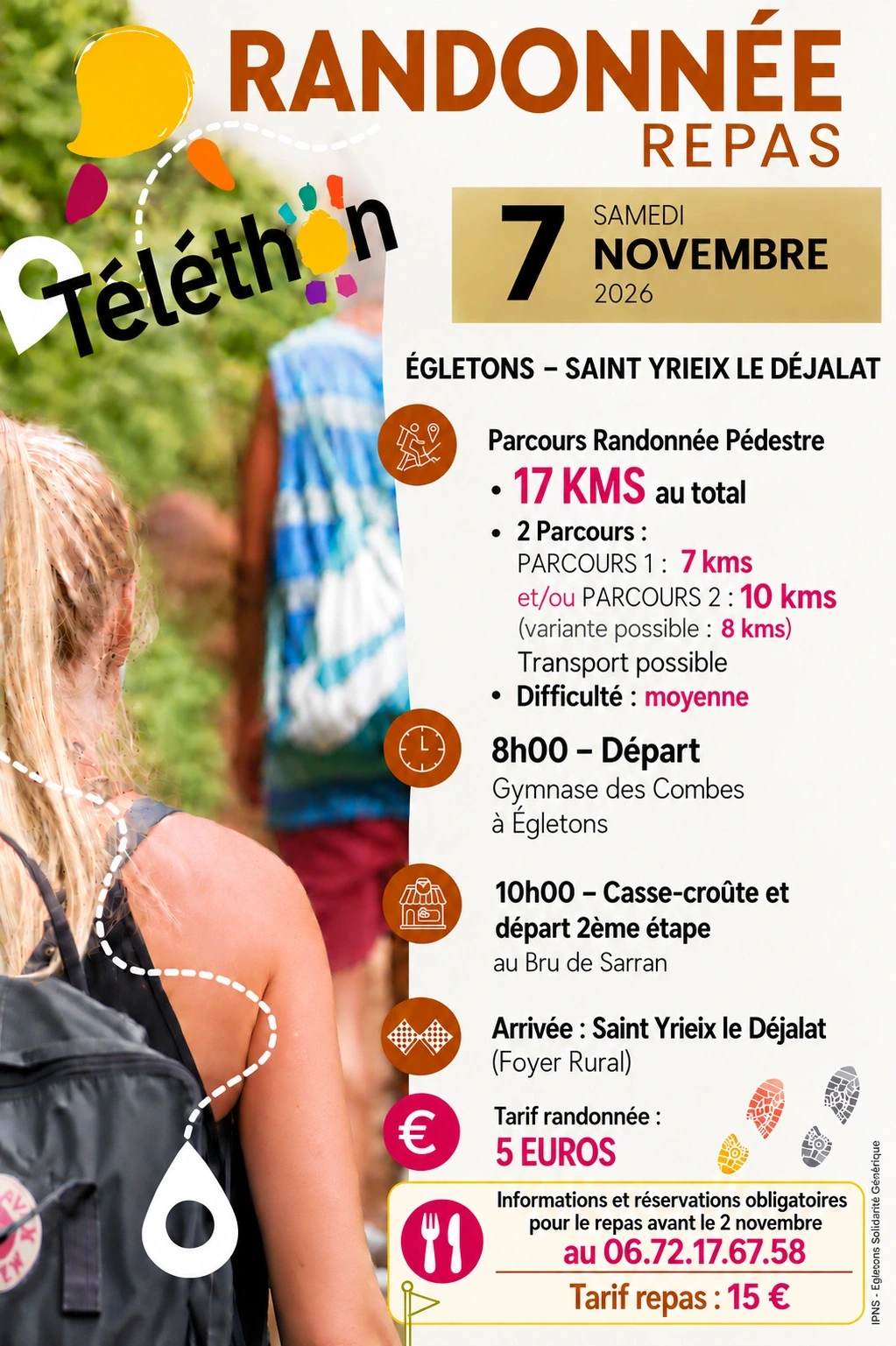 Rando repas - Téléthon
