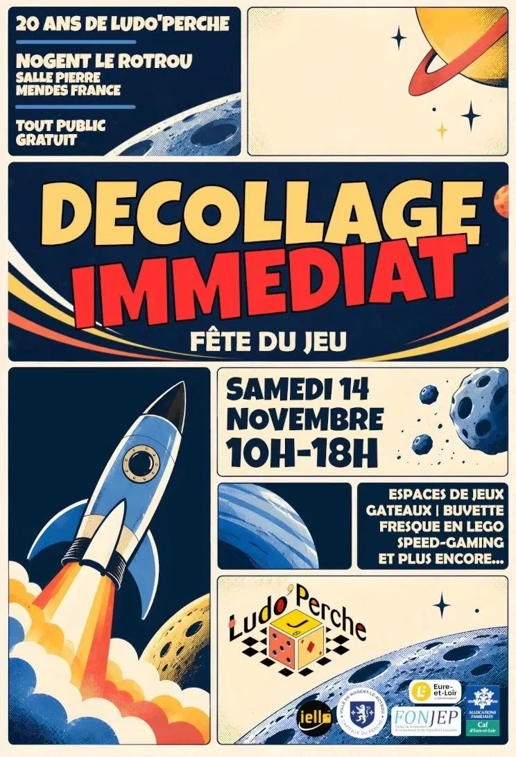 DÉCOLLAGE IMMÉDIAT - 20 ANS DE LUDO'PERCHE