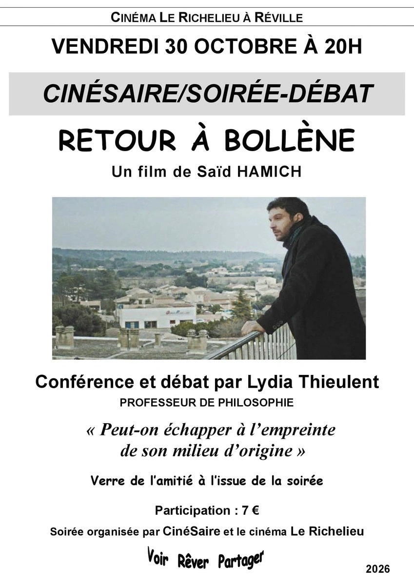 Soirée CinéSaire : Retour à Bollène