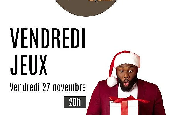 Vendredi jeux : nouveautés !