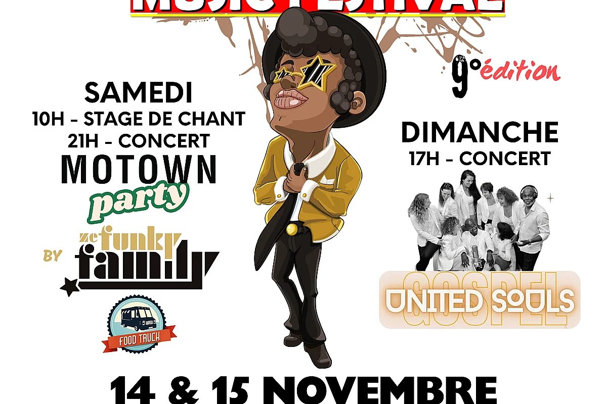 9ÈME ÉDITION DU FESTIVAL GOSPEL SAVES OUR SOULS