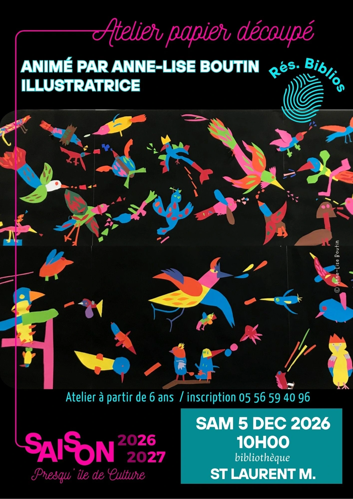 Atelier papier découpé