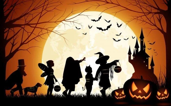 Marche nocturne d'Halloween au pays de Salm