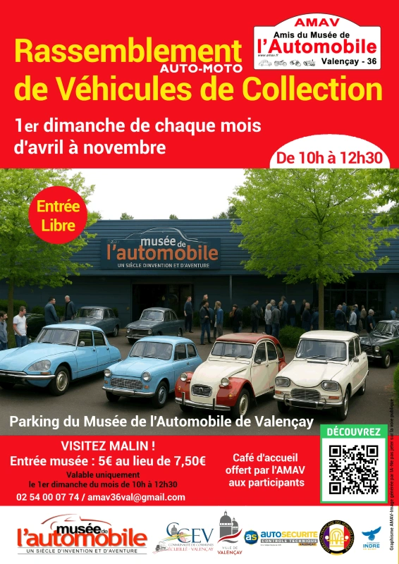 Rassemblement Auto-Moto de véhicules de collection