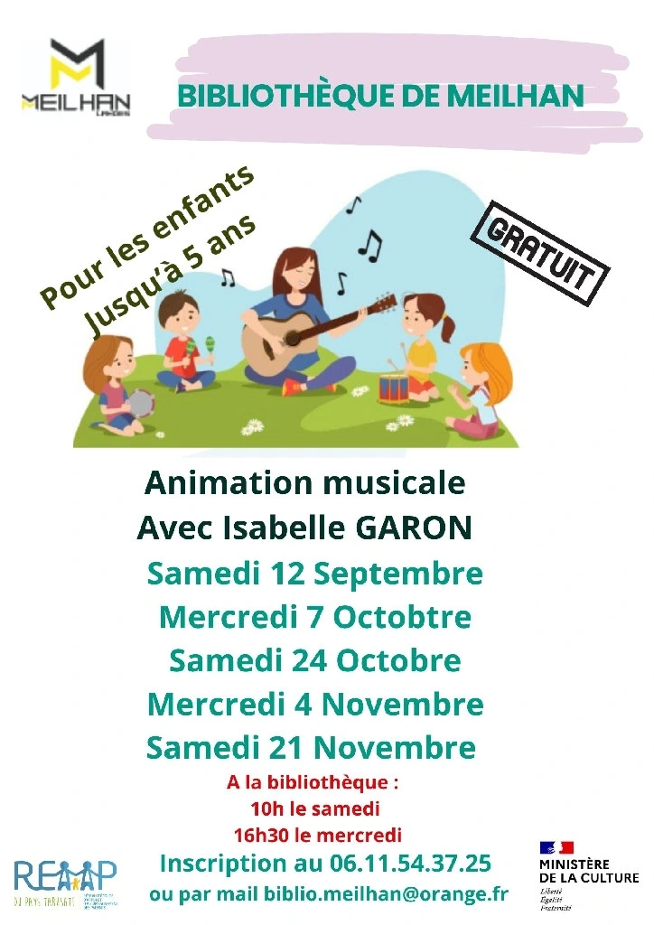 Atelier éveil musical