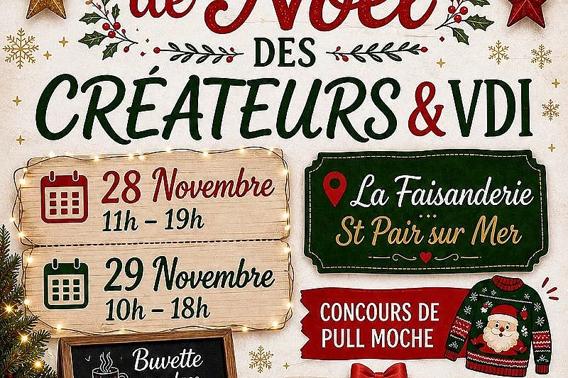 Marché de Noël des Emplettes manchoises