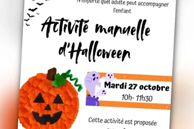 Atelier manuel d'Halloween