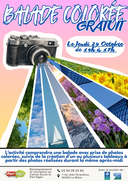 Balade colorée