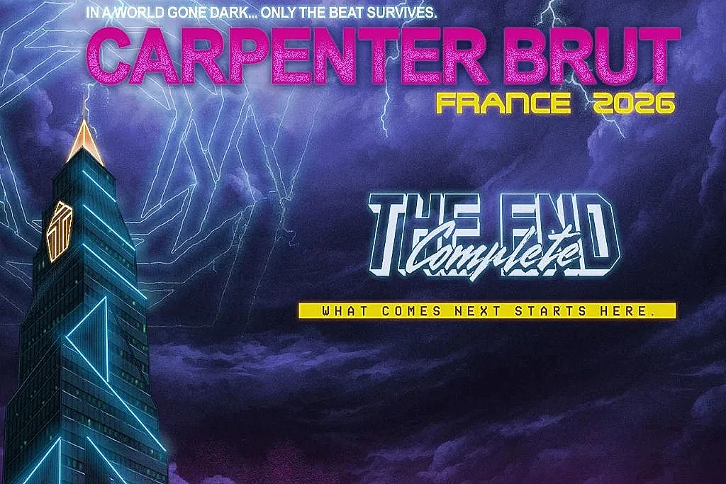 CARPENTER BRUT + 1ERE PARTIE
