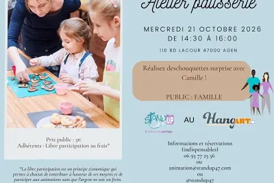 Atelier pâtisserie