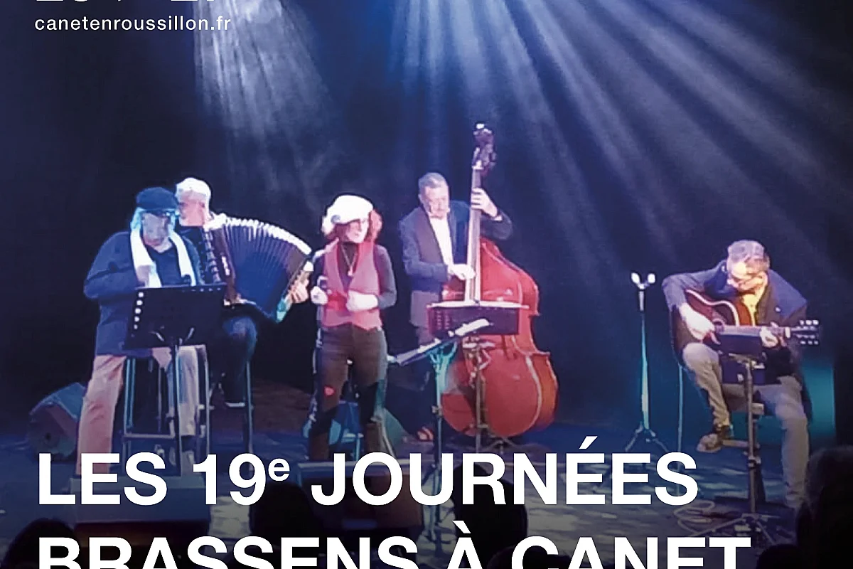 LES 19È JOURNÉES BRASSENS À CANET