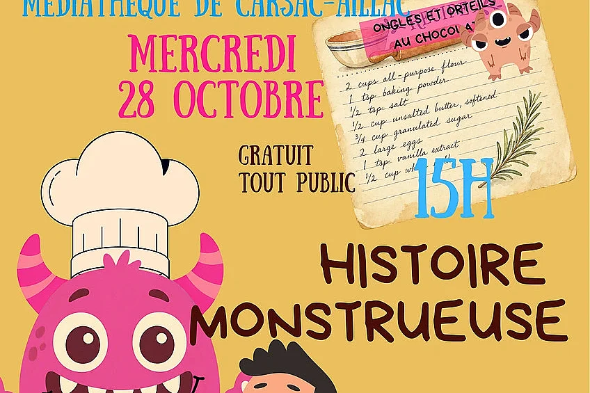 Lecture en mouvement – Histoire Monstrueuse