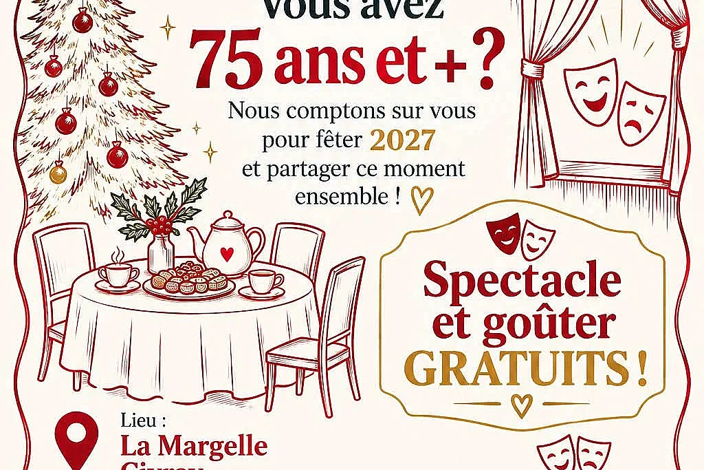 Invitation pour un moment festif !
