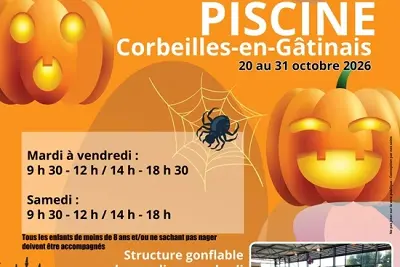 Piscine Corbeilles - Ouverture ouverture Toussaint