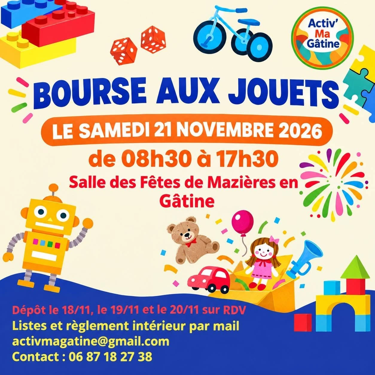 Bourse aux jouets