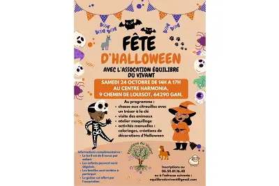 Fête d'halloween