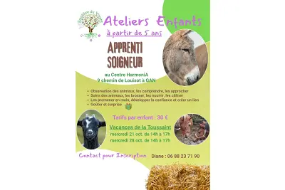 Atelier enfants "apprentis soigneurs"