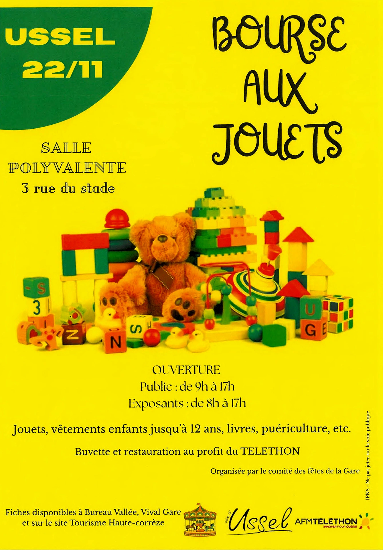 Bourse aux jouets
