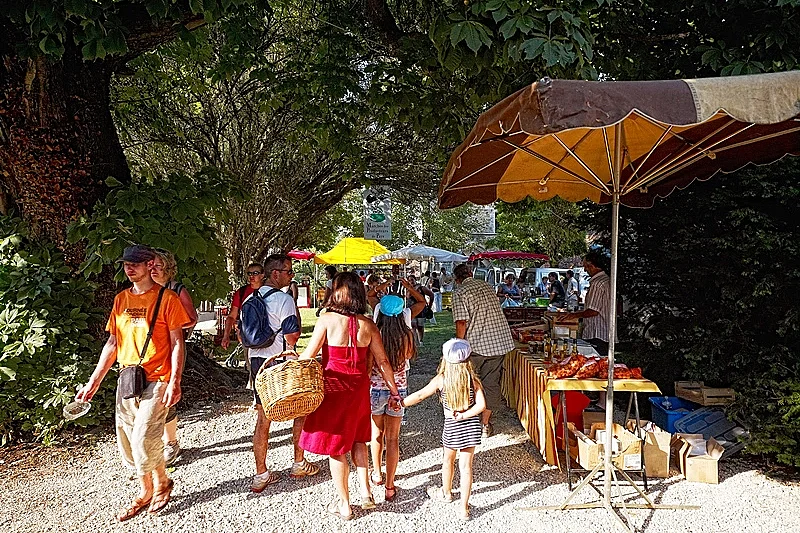 Marché de producteurs de pays "Bienvenue à la ferme" de Carennac
