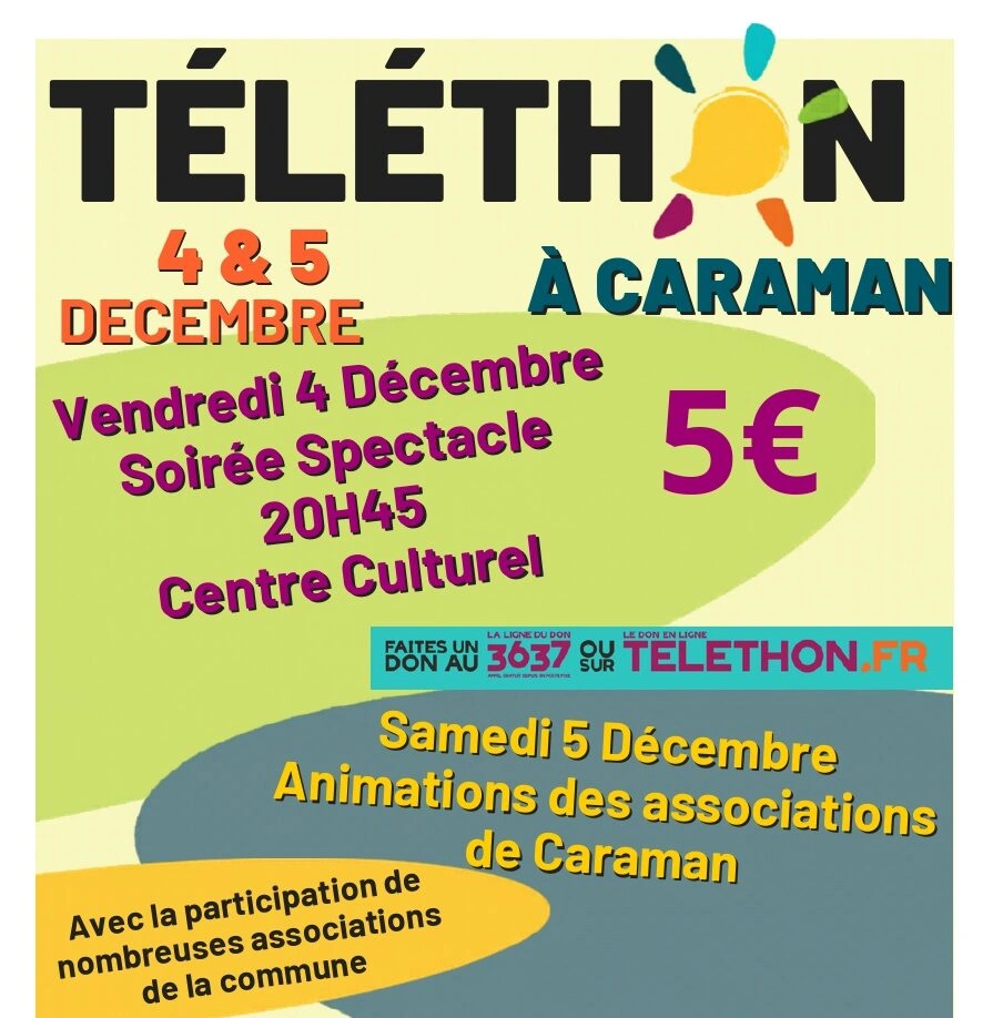 TÉLÉTHON À CARAMAN