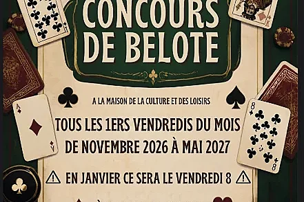 CONCOURS DE BELOTE