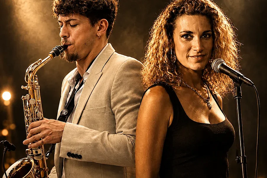 Animation musicale avec le Saxy Voice
