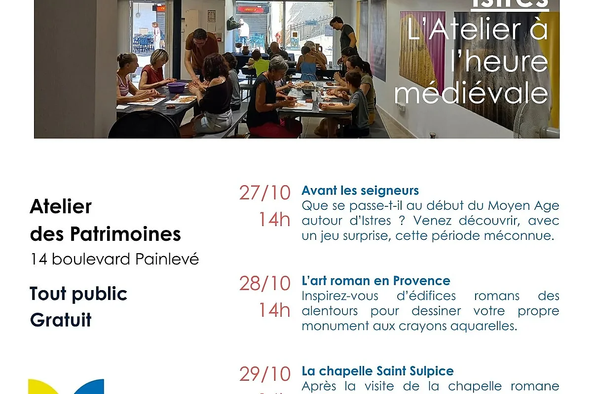 L'atelier des patrimoines à l'heure médiévale