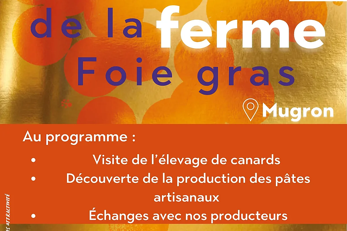 Visite de la ferme du Foie gras (ferme et pâtes) - Les Automnales du foie gras