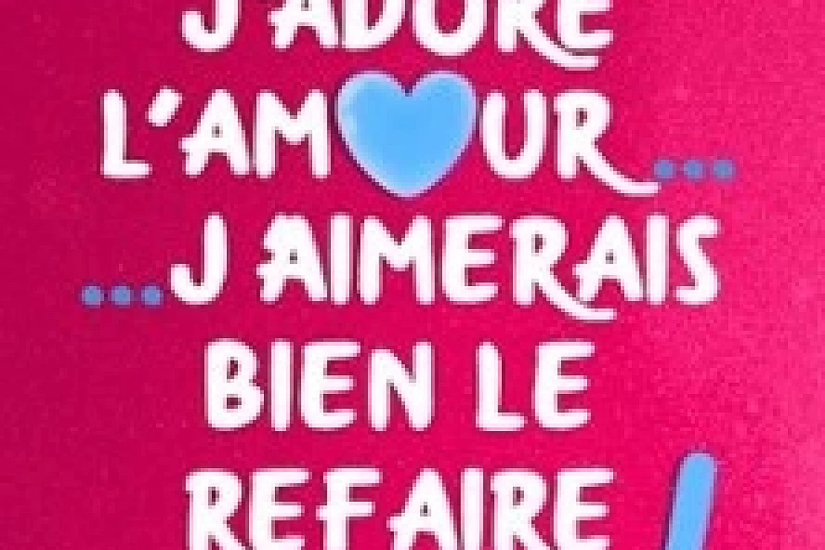 J'adore l'Amour... J'aimerais Bien le Refaire un Jour !