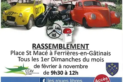 Rassemblement de voitures anciennes