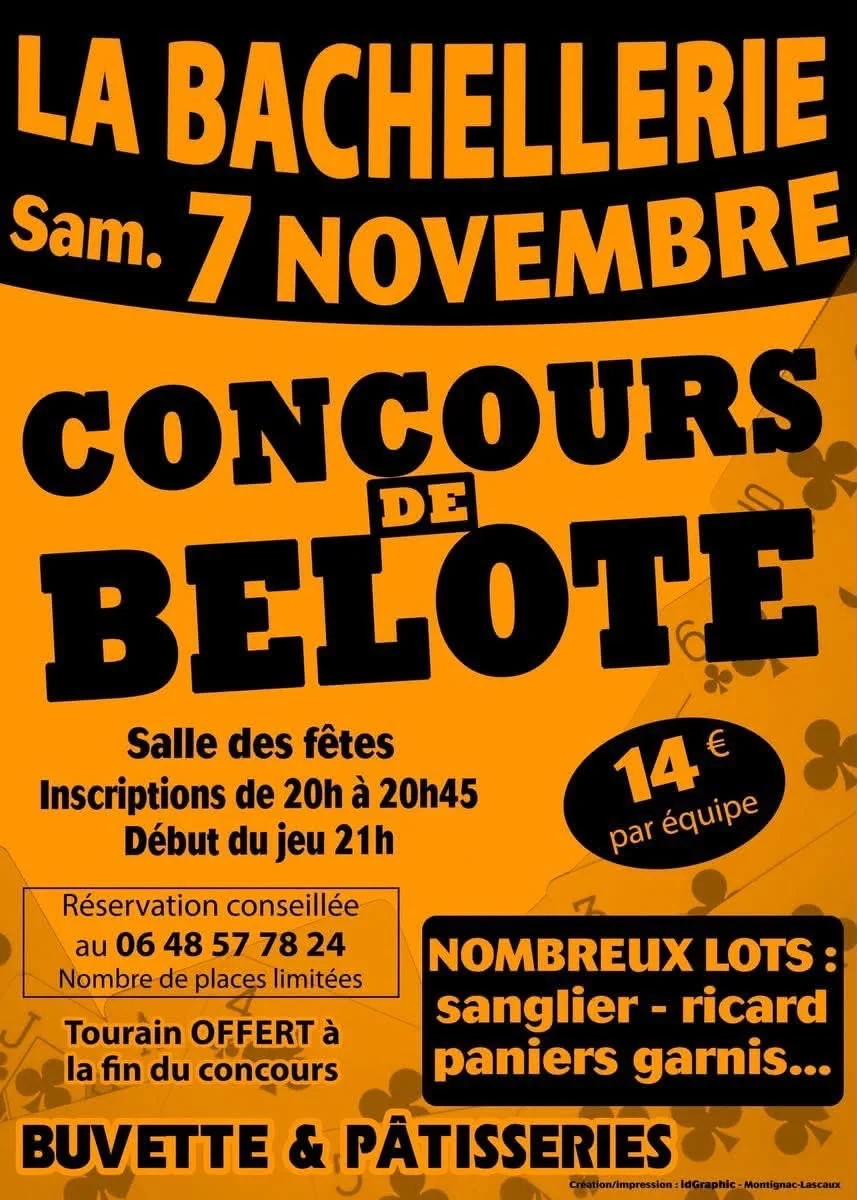 Concours de belote