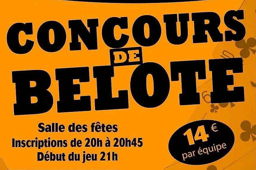 Concours de belote