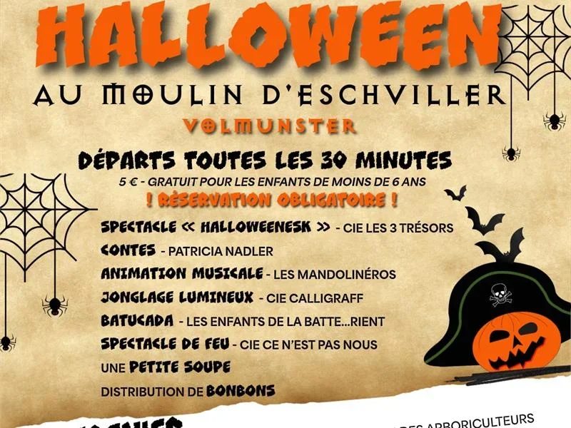 Soirée Halloween au Moulin d'Eschviller