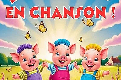 Les trois petits cochons en chanson !