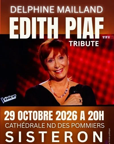 Hommage à Edith Piaf par Delphine Mailland