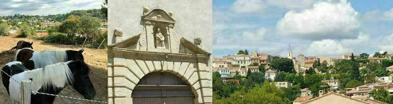 Randonnée racontée aux Caillols (église du XVIIe, centre équestre) et 