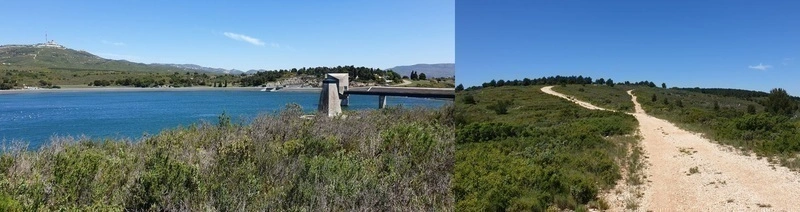 Rando en colline avec Christian de la Batarelle Haute au bassin 