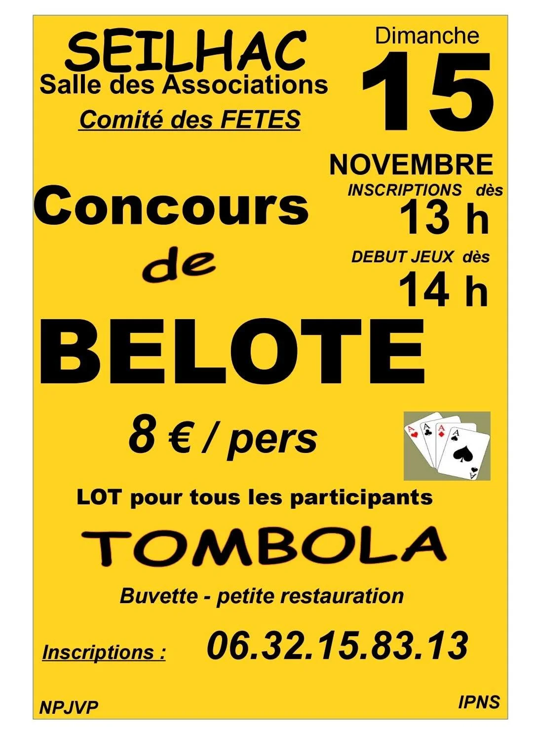 Concours de belote