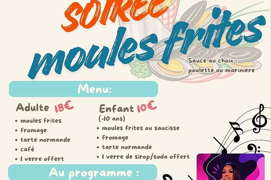Soirée moules-frites