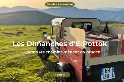 Randonnée en quadricycle électrique et brunch au coeur des montagnes avec E-POTTOK