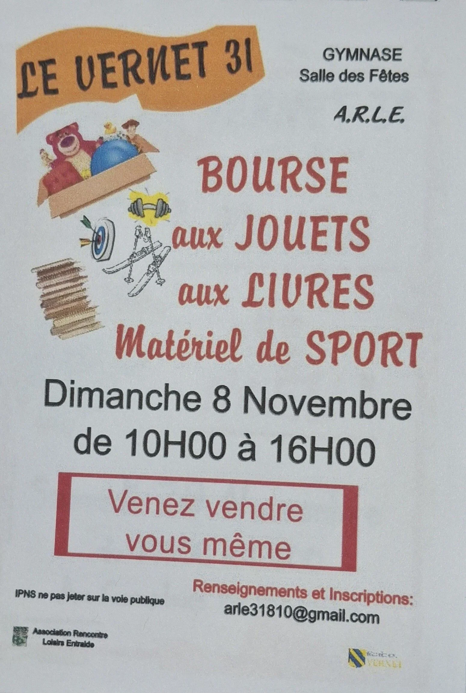 BOURSE AUX JOUETS