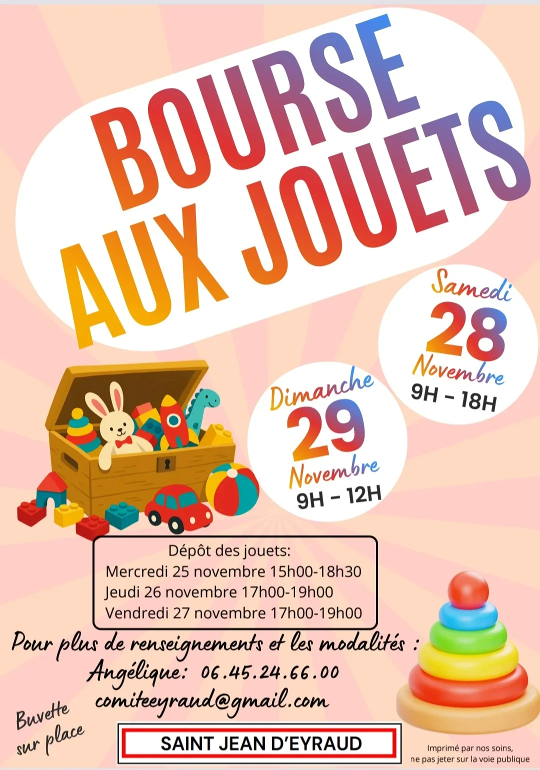 Bourse aux jouets