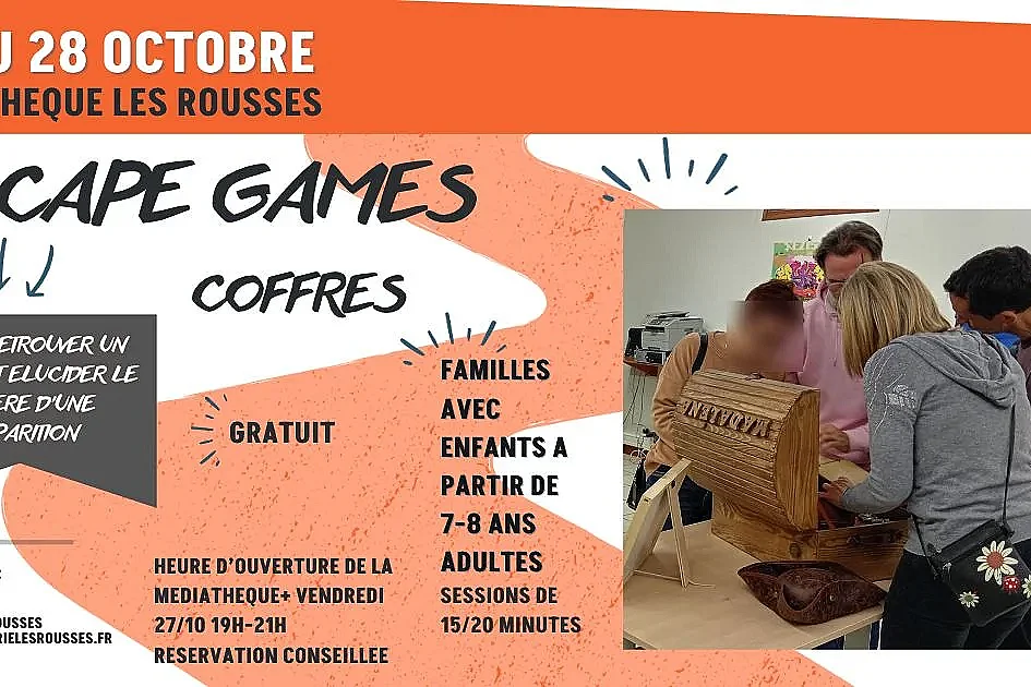 Coffres d'Escape Game