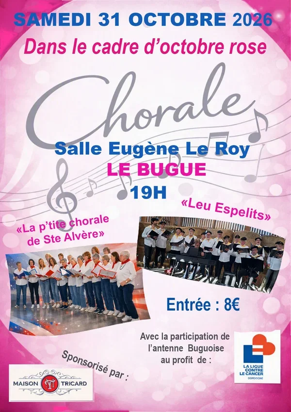 Octobre rose - Soirée chorale
