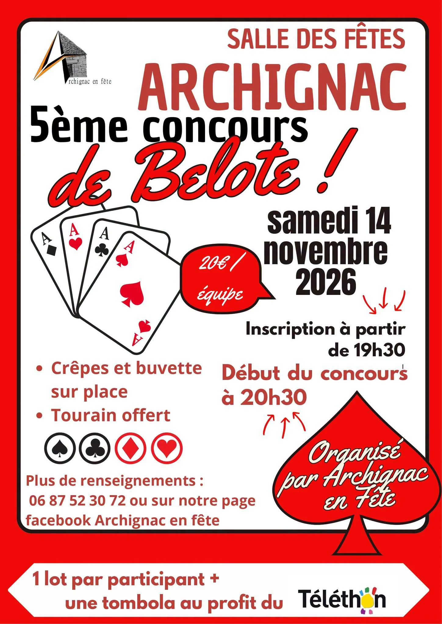 CONCOURS DE BELOTE