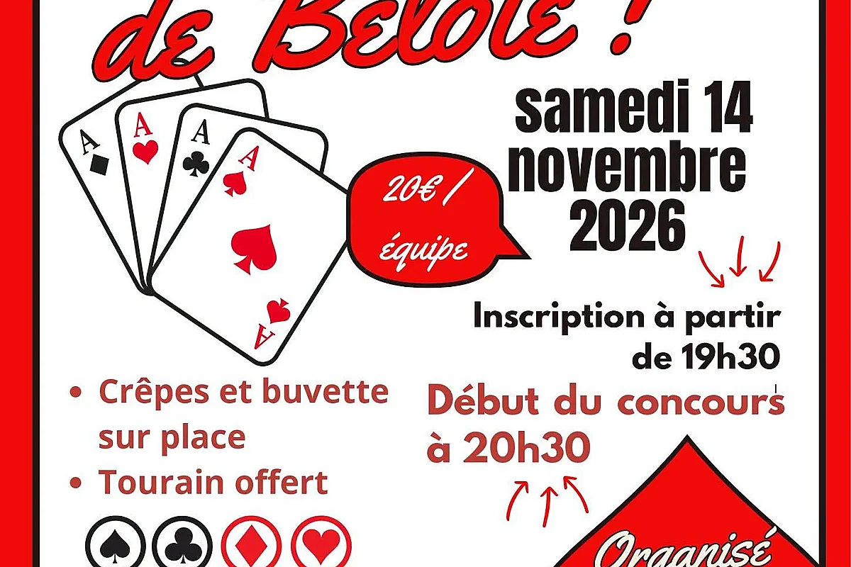 CONCOURS DE BELOTE