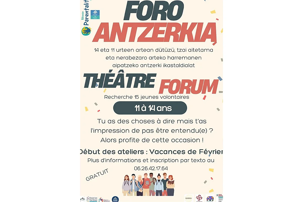 Théâtre forum : inscriptions