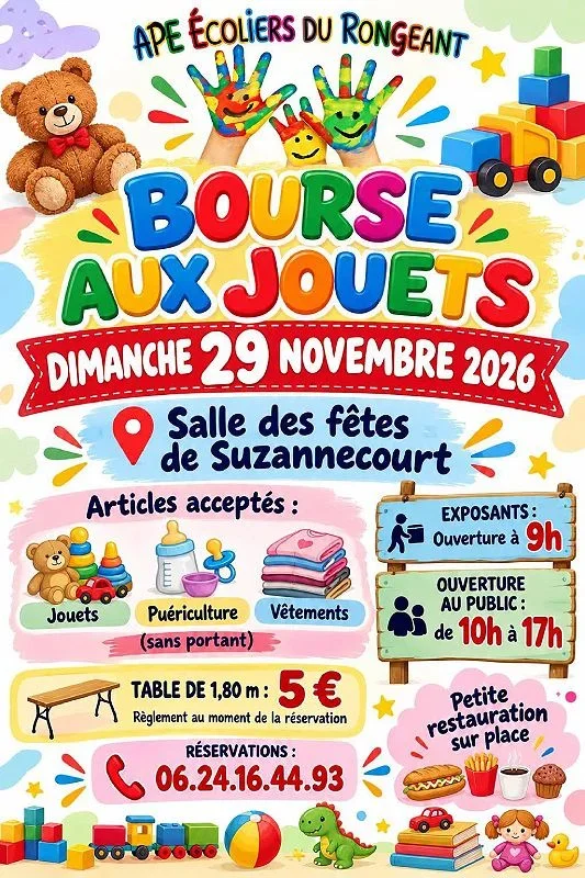 Bourse aux jouets
