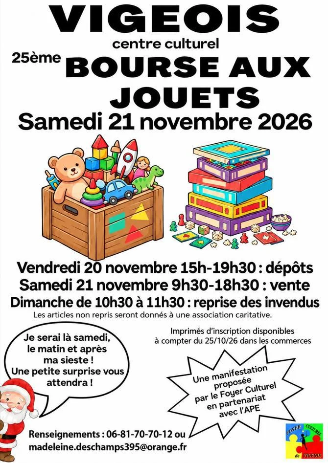 Bourse aux jouets
